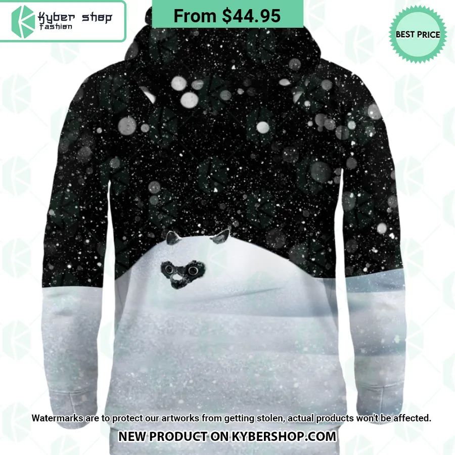 Cat Cocaine Everywhere Hoodie