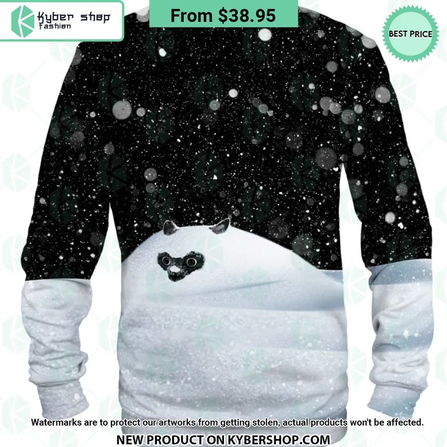 Cat Cocaine Everywhere Sweatshirt