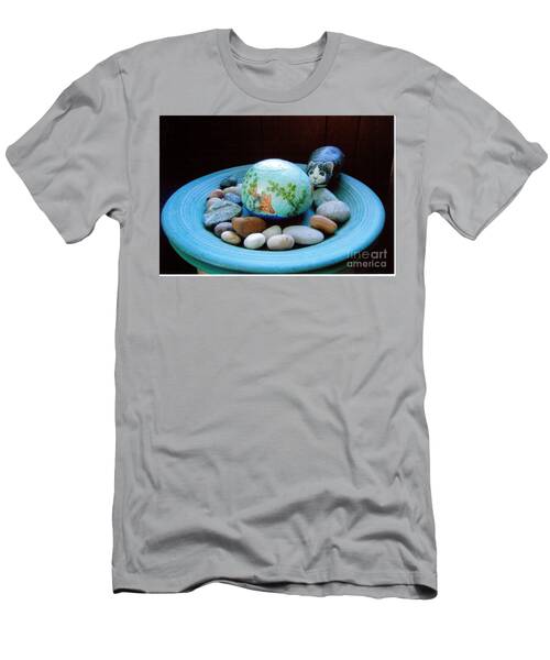 Cat Watching Fish T-Shirt