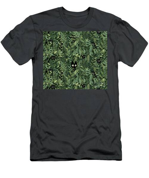 Cats Hiding in Foliage T-Shirt