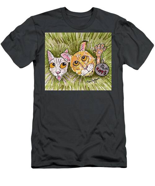 Cats In A Christmas Tree Cats Rule T-Shirt