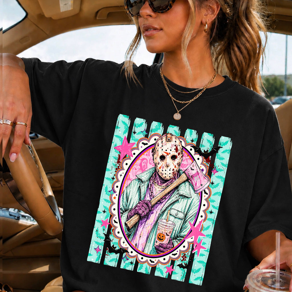 Horror Film Character Halloween Shirt | Comfort Color
