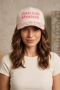Could Be Meaner Two Tone Cotton Cap