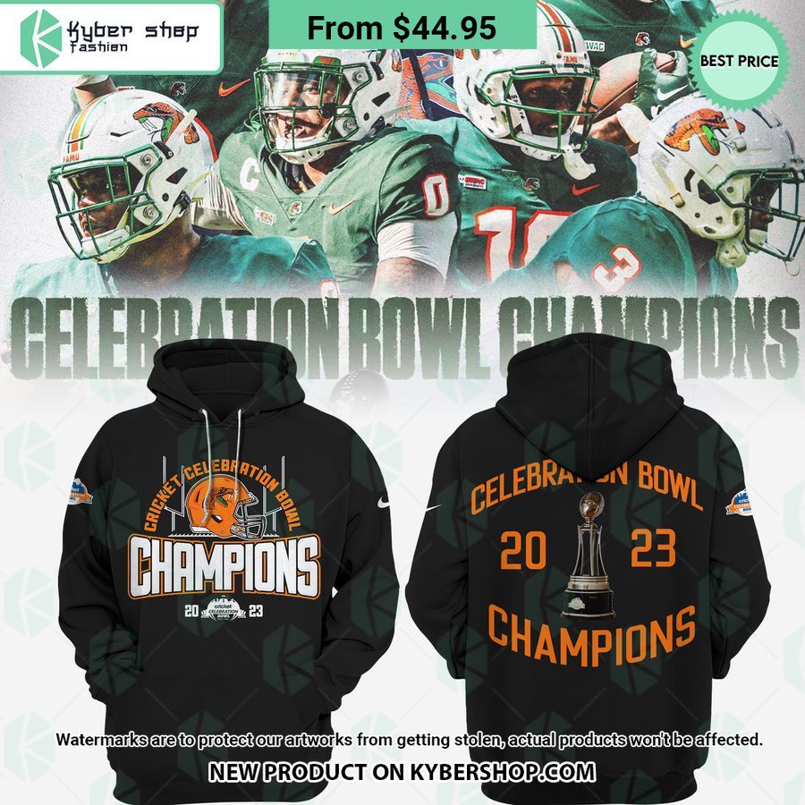 Celebration Bowl Champions 2023 Florida A&M Rattlers Hoodie