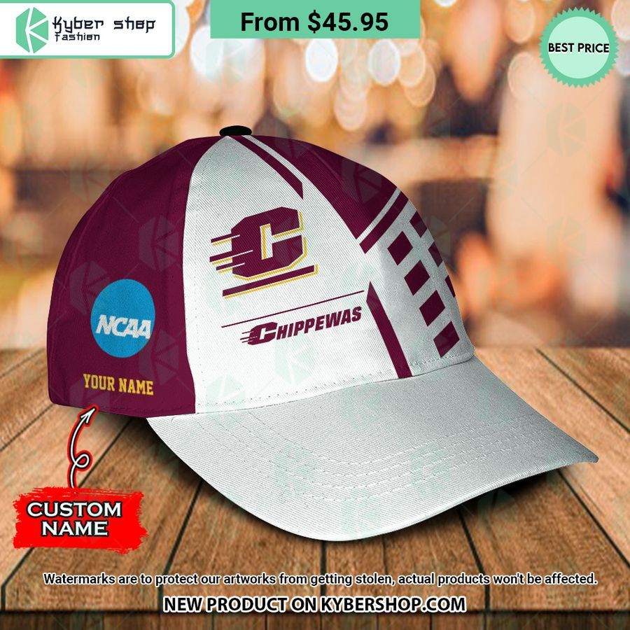 Central Michigan Chippewas CUSTOM Polo Shirt, Cap