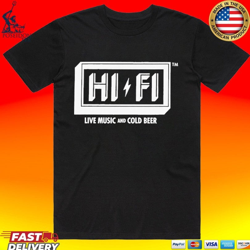 Ceo Andy Jassy Hi-fi Indy Live Music And Cold Beer T-shirt