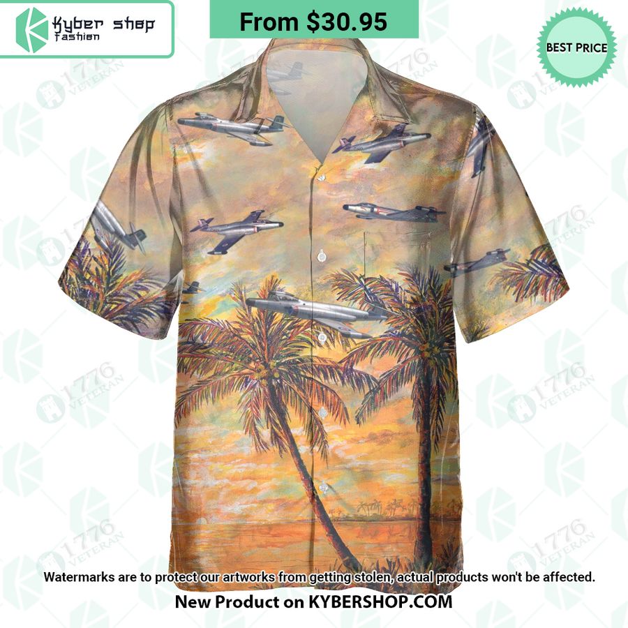 CF-100 Canuck Hawaiian Shirt