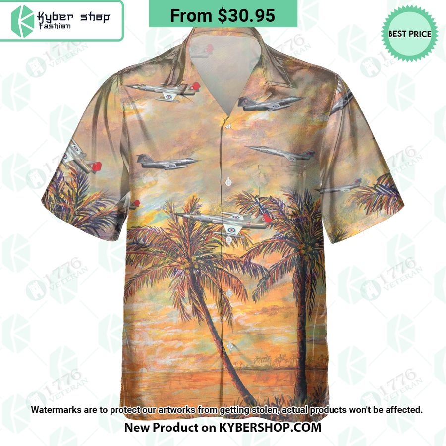 CF-104 Starfighter Hawaiian Shirt