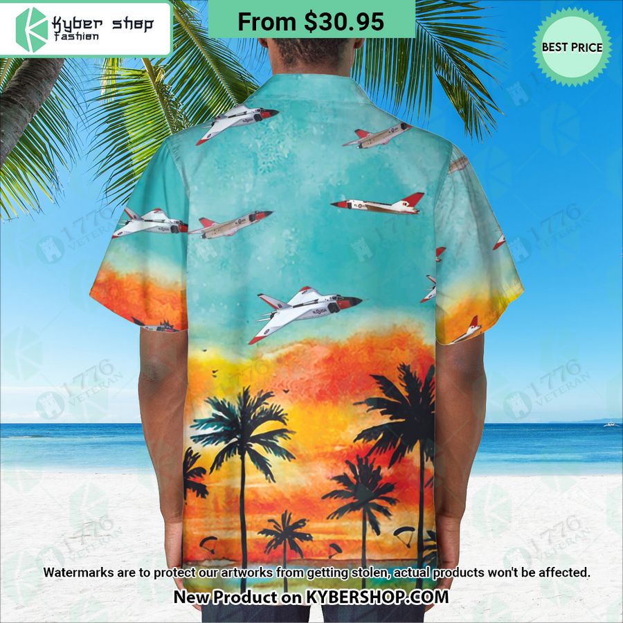 CF-105 Arrow Sunset Hawaiian Shirt