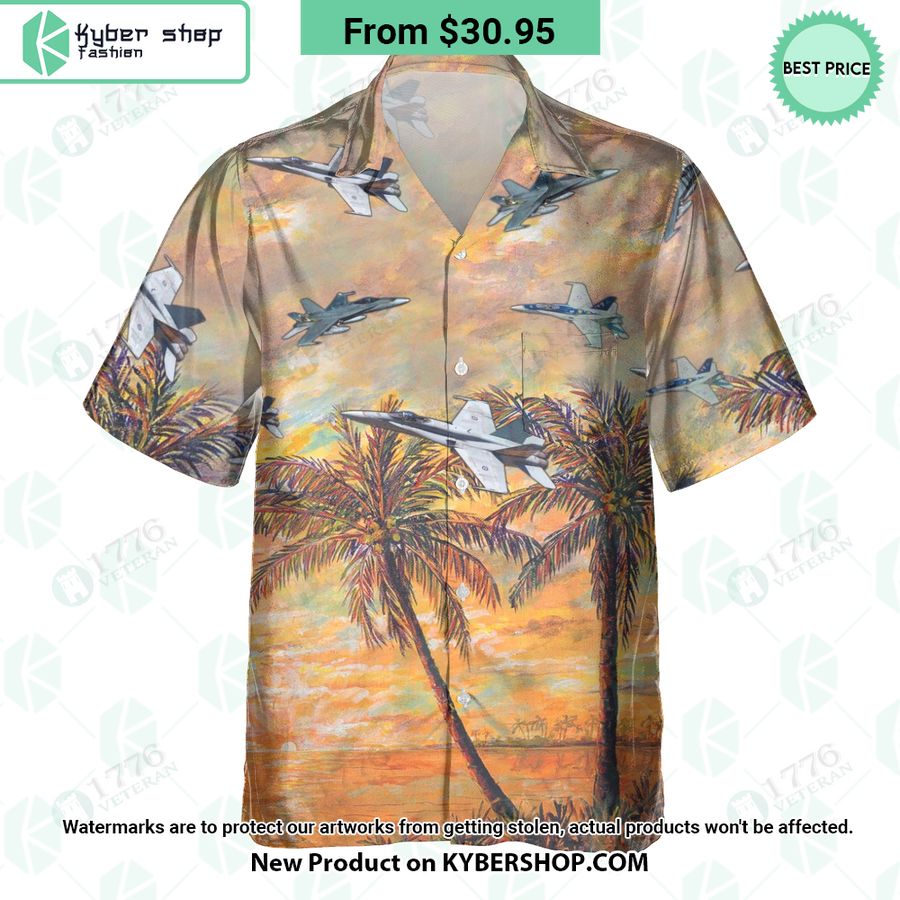 CF-188 Hornet Hawaiian Shirt