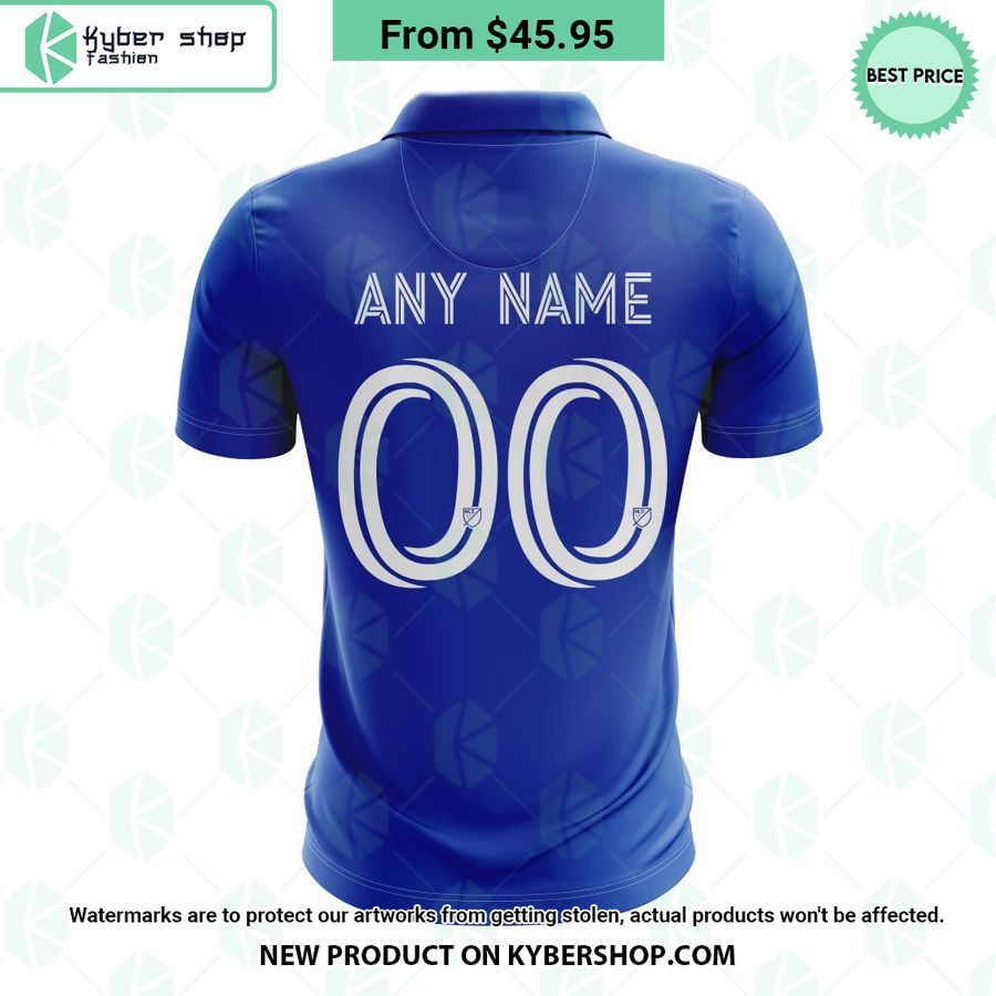 CF Montreal 2023 Home Primary MLS CUSTOM Polo Shirt
