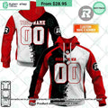 CFL Ottawa Redblacks Mix Jersey Style CUSTOM Hoodie
