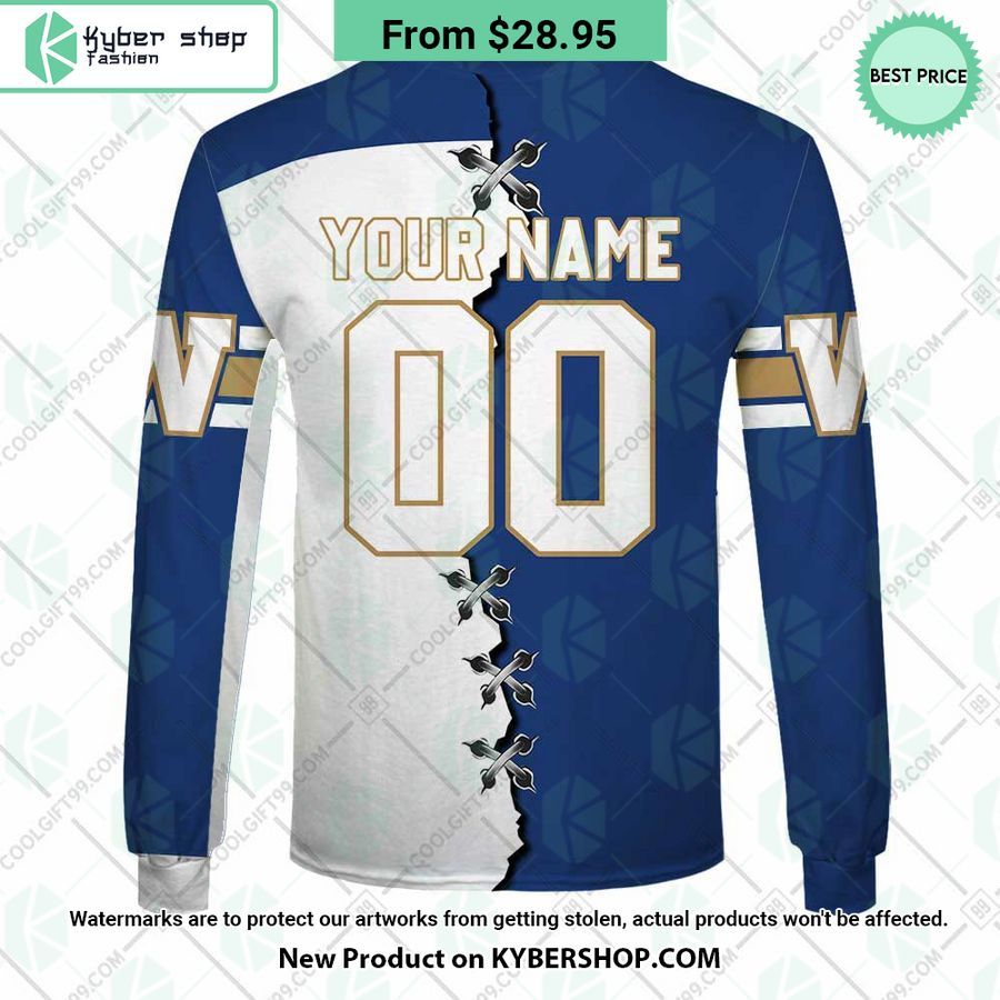 CFL Winnipeg Blue Bombers Mix Jersey CUSTOM Hoodie