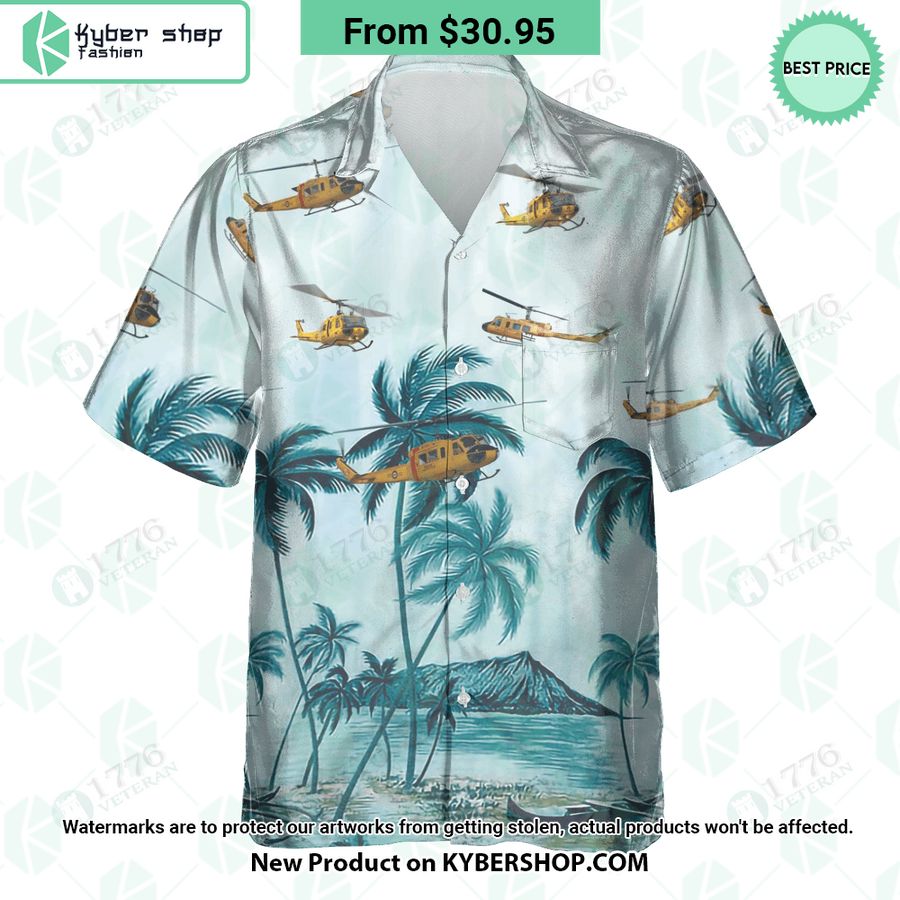 CH-118 Iroquois Palm Hawaiian Shirt