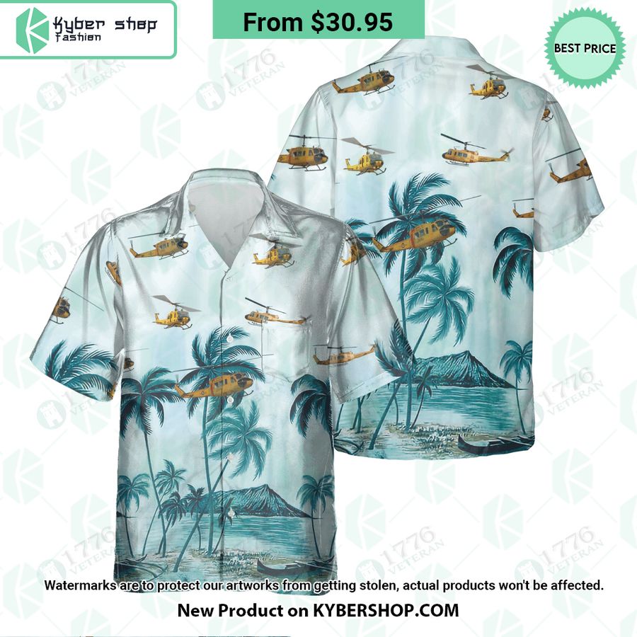 CH-118 Iroquois Palm Hawaiian Shirt