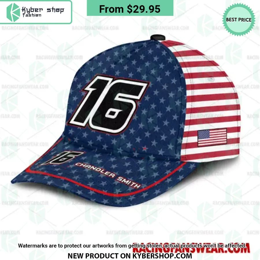 Chandler Smith NASCAR Racing Independence Day Hat