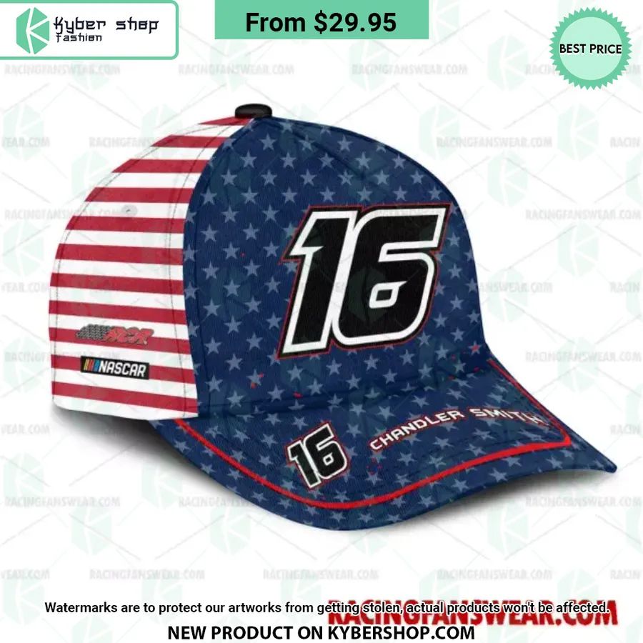 Chandler Smith NASCAR Racing Independence Day Hat