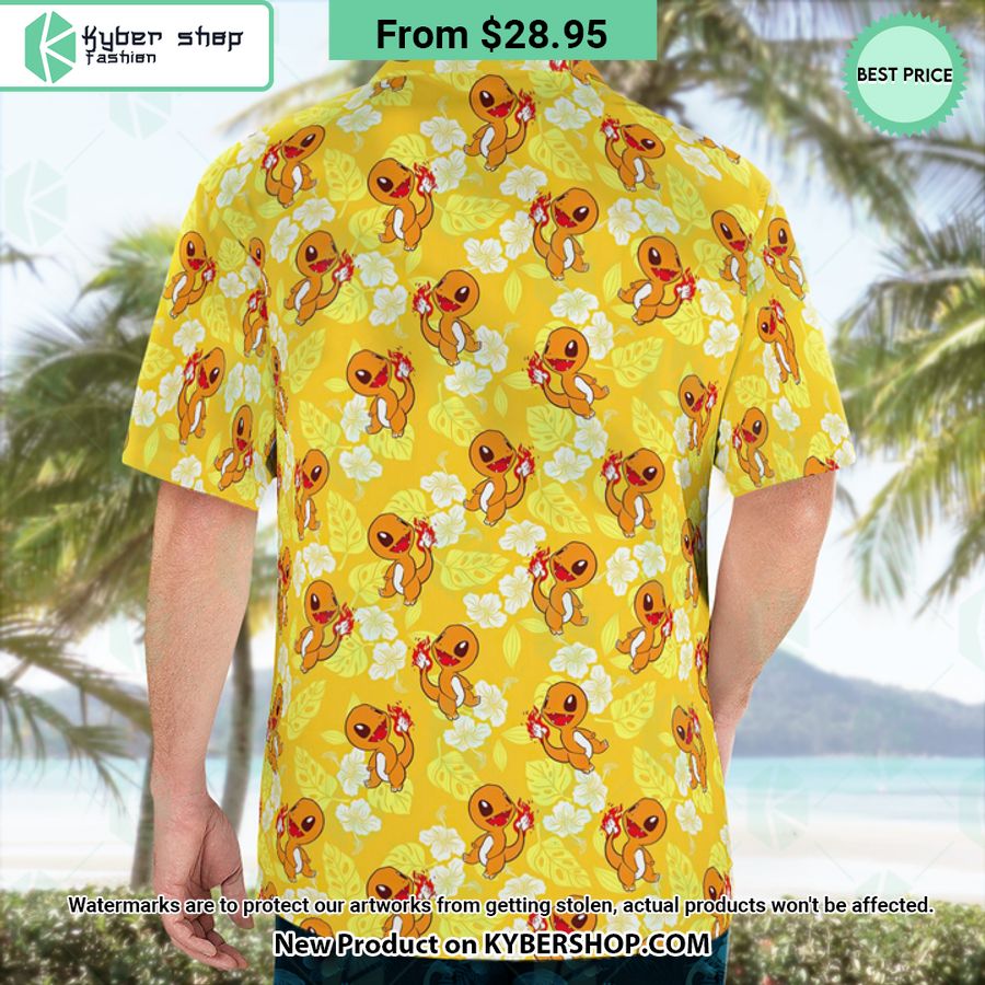 Charmander Hawaiian Shirt Shorts
