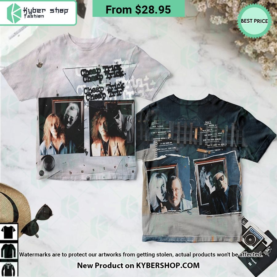 Cheap Trick Busted Album Shirt