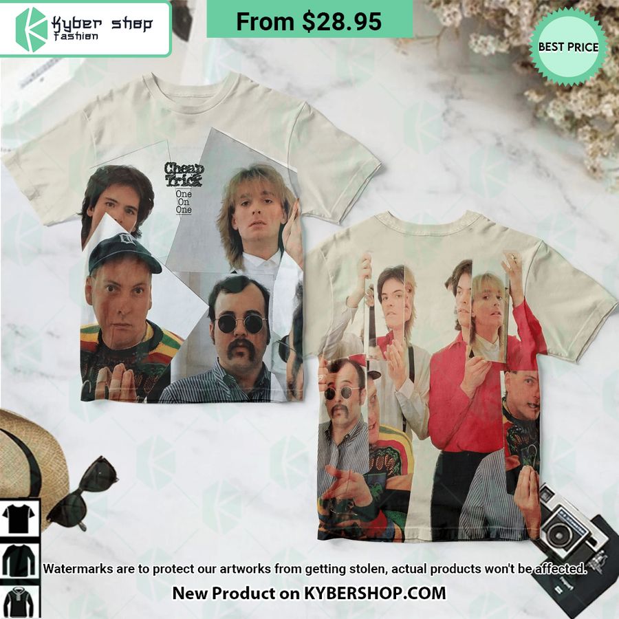 Cheap Trick One On One Album Cover Shirt