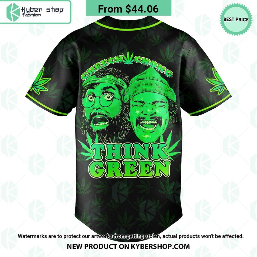 Cheech And Chong In Weed We Trust Baseball Jersey