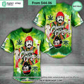 Cheech & Chong Weed Poker Card Baseball Jersey