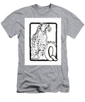 Cheetah Drawing With The Letter Q T-Shirt