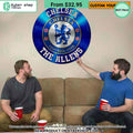 Chelsea FC CUSTOM Metal Sign