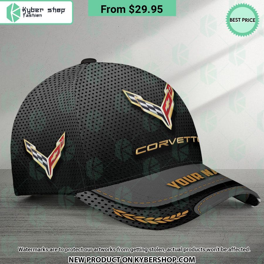 Chevrolet Corvette CUSTOM name Cap