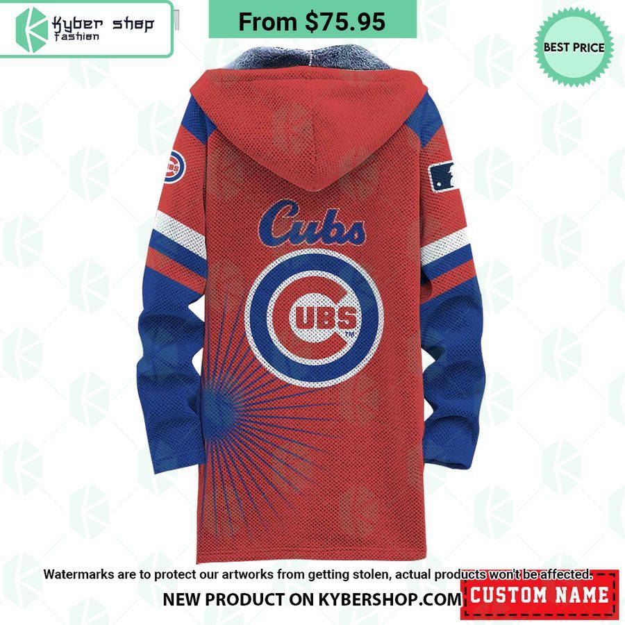 Chicago Cubs MLB CUSTOM Fleece Windbreaker Jacket
