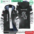 Chicago White Sox MLB CUSTOM Fleece Windbreaker Jacket