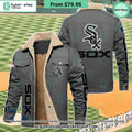 Chicago White Sox MLB Fleece Leather Jacket