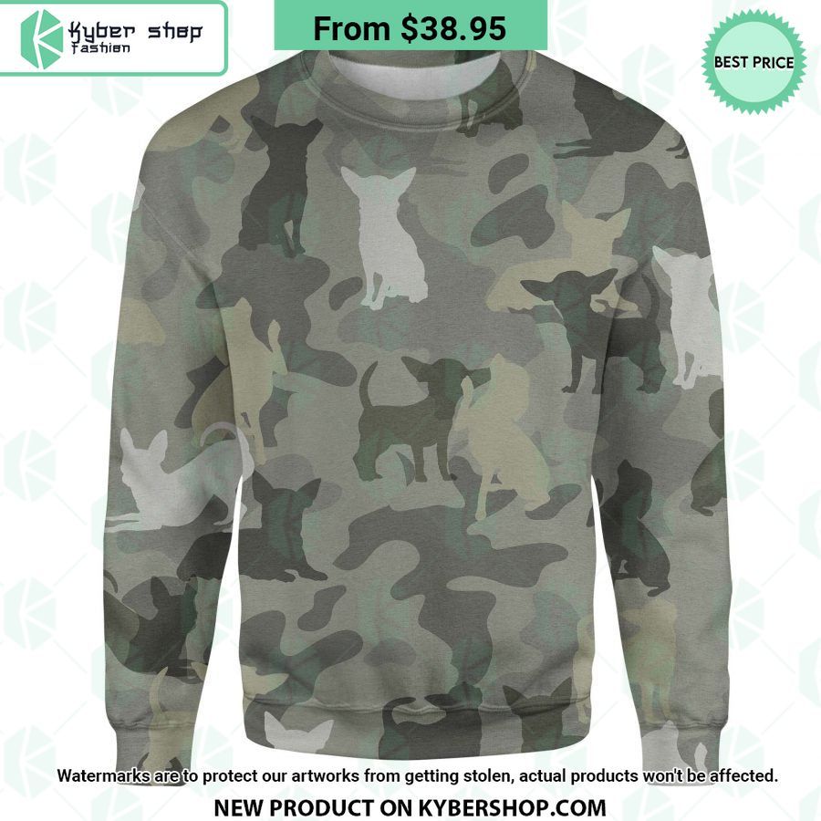 Chihuahua Camo Sweatshirt
