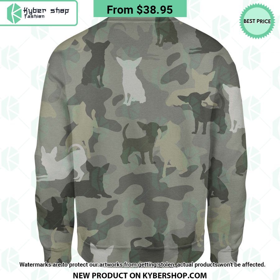 Chihuahua Camo Sweatshirt