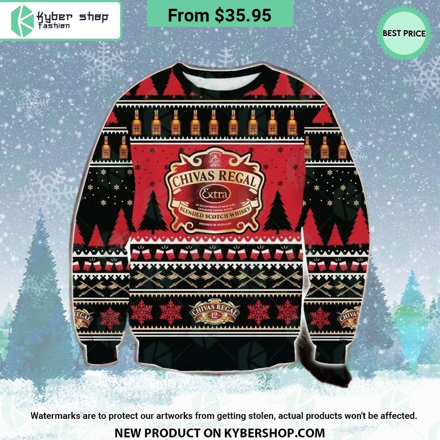 Chivas Regal Whisky Sweater