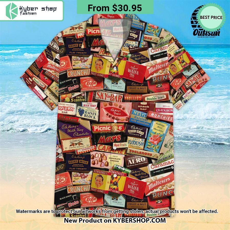 Chocolate Hawaiiian Shirt
