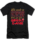 Christmas Great Dane Who Needs An Electric Blanket When You Have A Great Dane T-Shirt