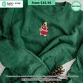 Christmas The Simpsons Embroidered Sweatshirt