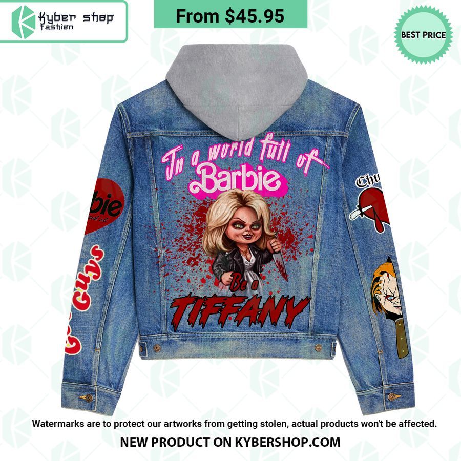 Chucky Be a Tiffany Hooded Denim Jacket