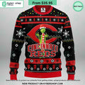 Cincinnati Reds Grinch Ugly Christmas Sweater