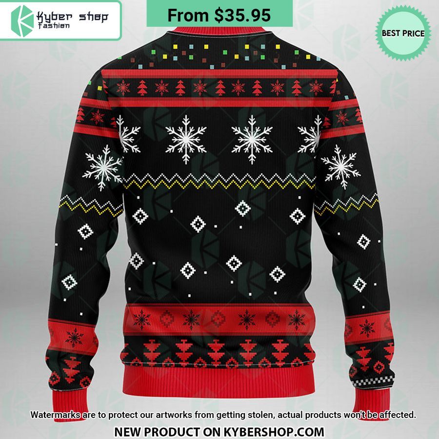 Cincinnati Reds Grinch Ugly Christmas Sweater