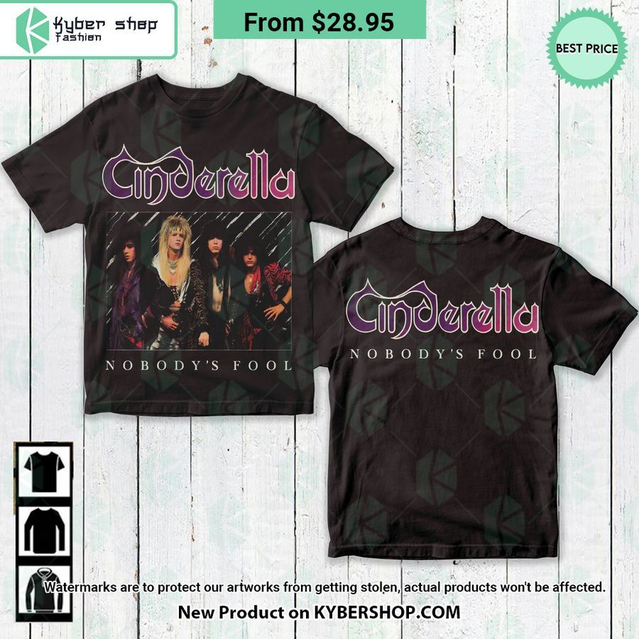 Cinderella Nobody’s Fool Album Shirt