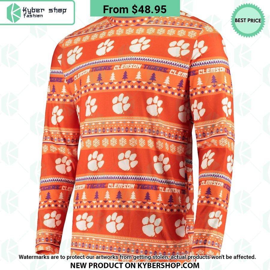 Clemson Tigers Concepts Sport Pajamas Set