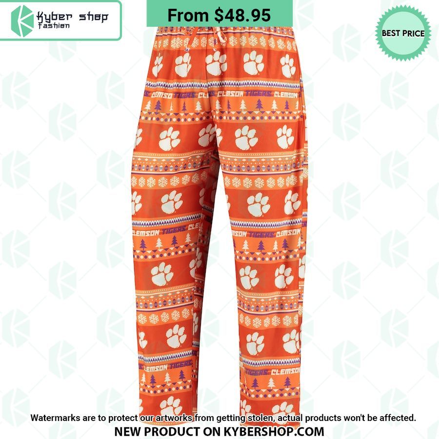 Clemson Tigers Concepts Sport Pajamas Set