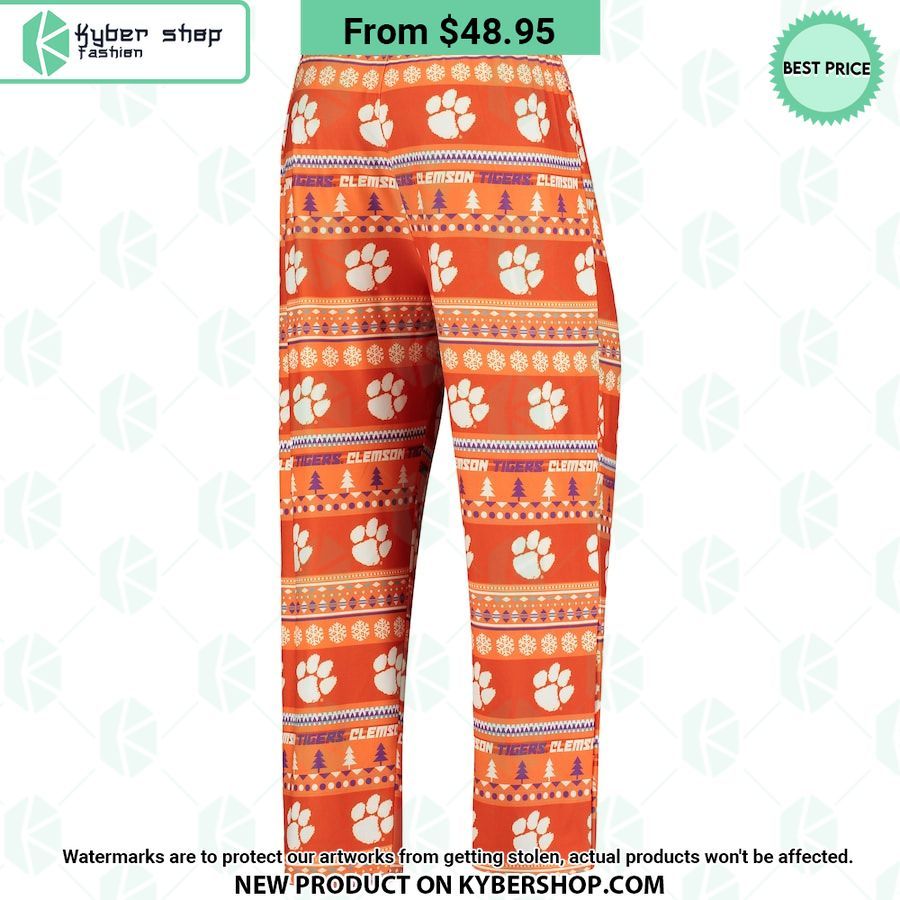 Clemson Tigers Concepts Sport Pajamas Set