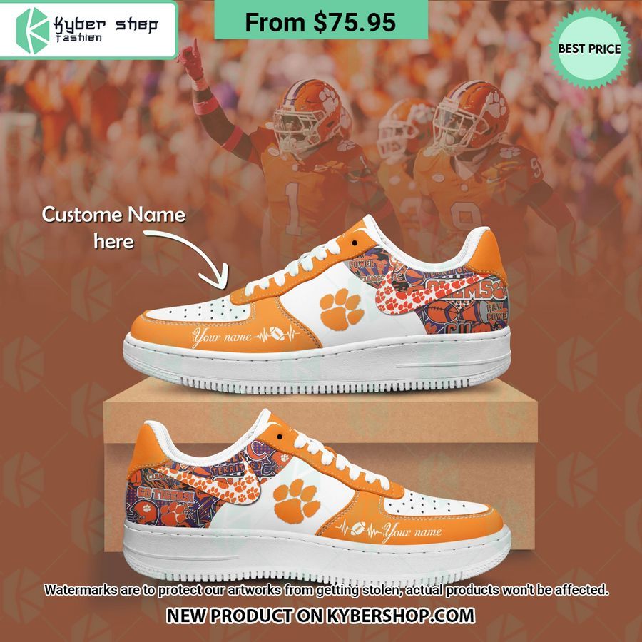 Clemson Tigers CUSTOM Air Force 1