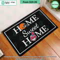 Cleveland Browns Cleveland Guardians Home Sweet Home Doormat