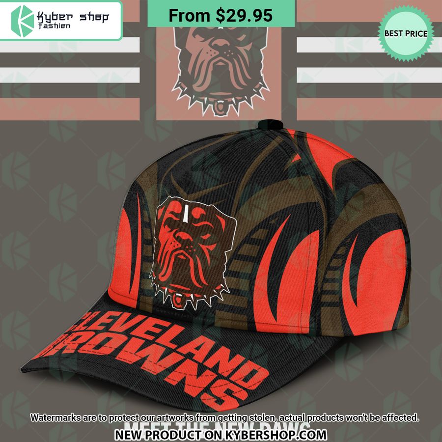 Cleveland Browns Dawg New Logo 2023 Cap