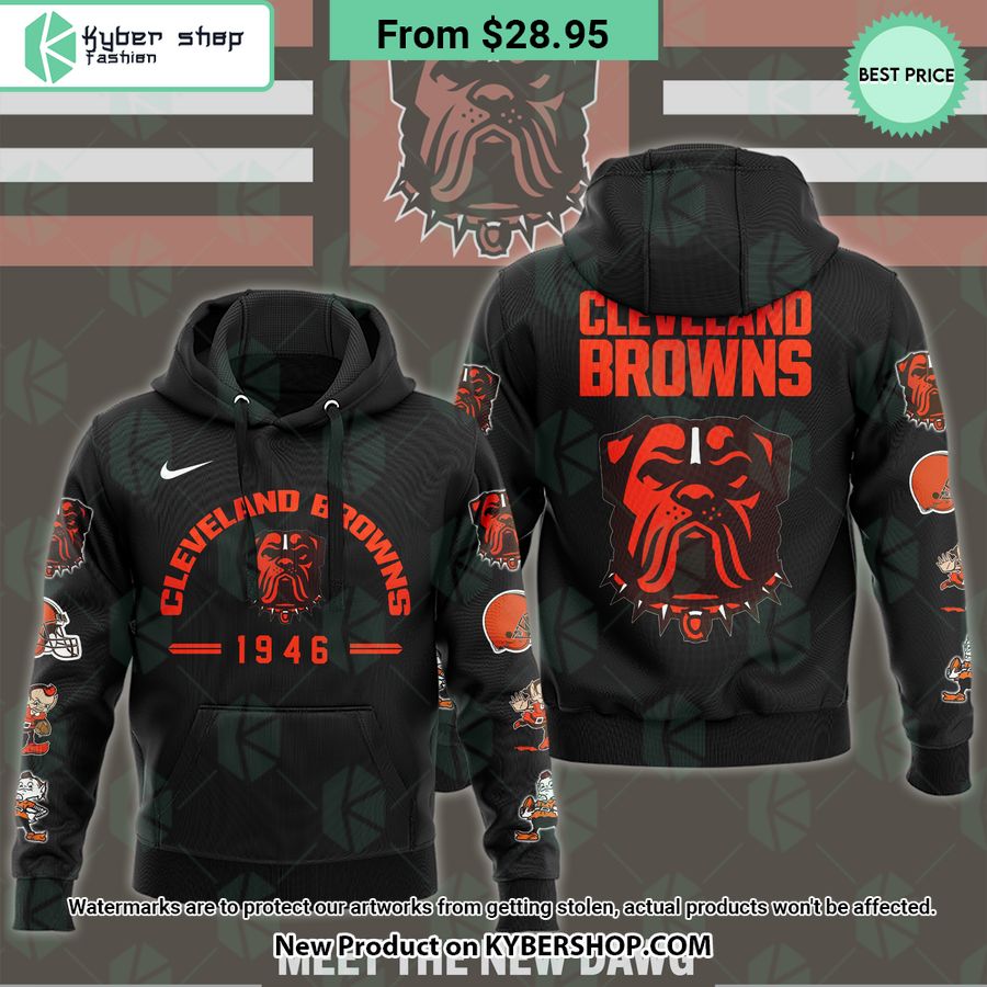Cleveland Browns Dawg New Logo 2023 Hoodie