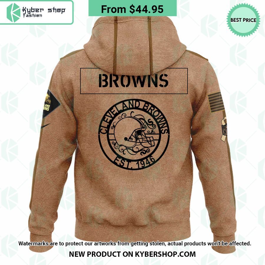 Cleveland Browns Salute to Service Hoodie